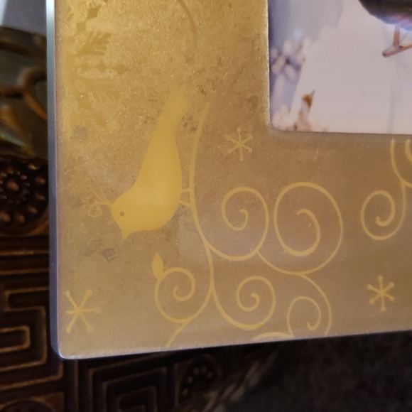Gold Christmas Holiday Square Picture Frames - Picture 12 of 13